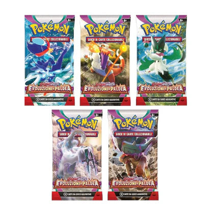 Pokemon Evoluzione a Paldea Scarlatto e Violetto Busta da 10 carte ITA
