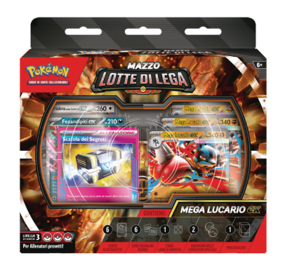 Pokemon  Mazzo Lotte di Lega Mega Lucario-ex ITA