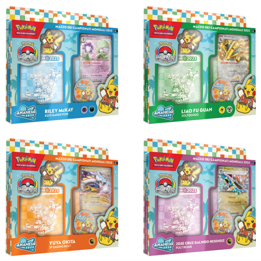 Pokémon Mazzo dei campionati mondiali 2025 ITA