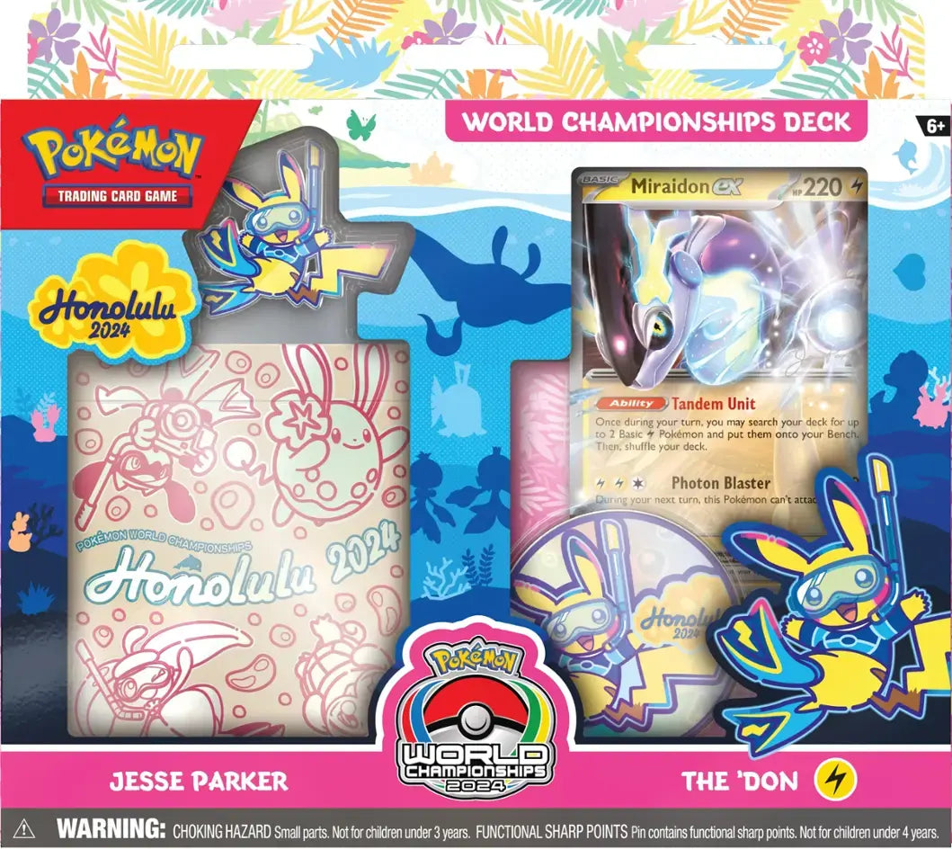 Pokémon Mazzo dei campionati mondiali – Jesse Parker (The 'Don) 2024 ENG