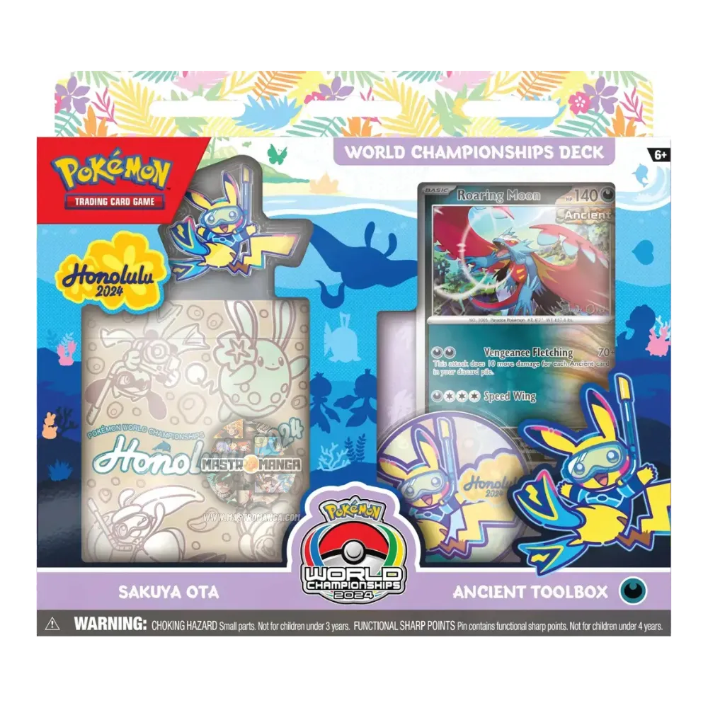 Pokémon Mazzo dei campionati mondiali – Sakuya Ota (Ancient Toolbox) 2024 ENG