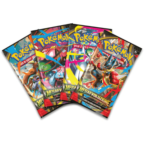 Pokemon Megaevoluzione Busta da 10 Carte ITA