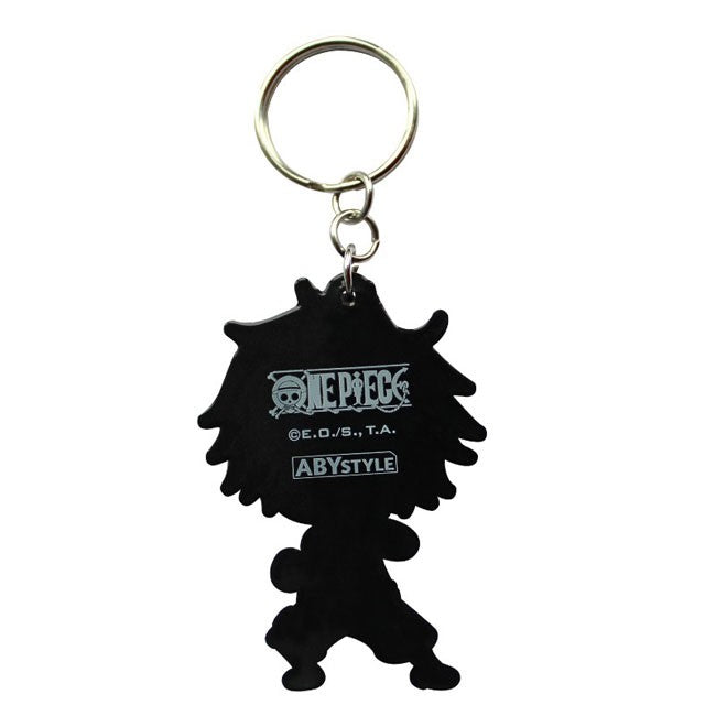 Portachiave Portgas Ace One Piece in gomma