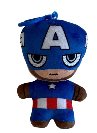 Portachiavi Peluche Captain America Marvel Avengers