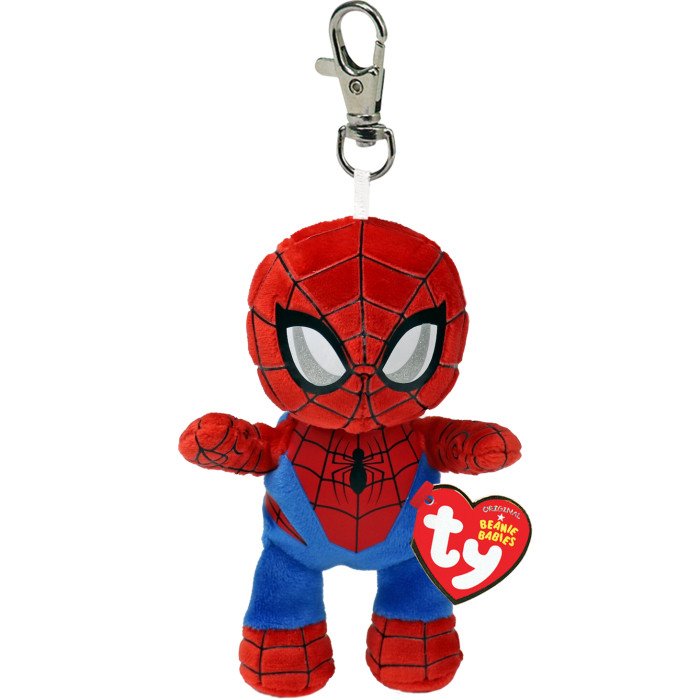 Portachiavi TY Peluche Spider Man Marvel Avengers