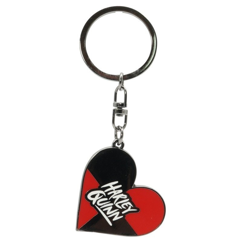 Portachiavi in metallo Harley Quinn Cuore