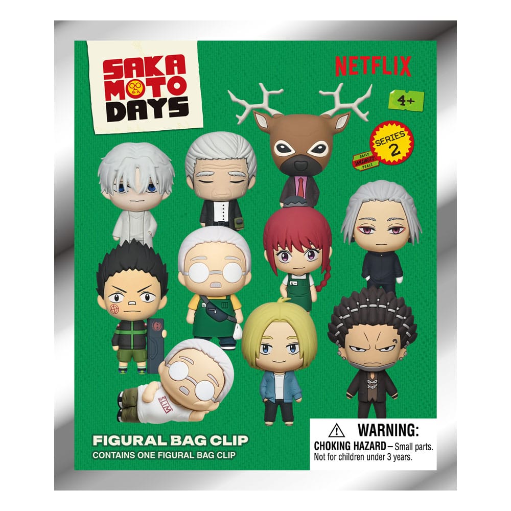 Portachiavi 3D PVC Sakamoto Days Serie 2