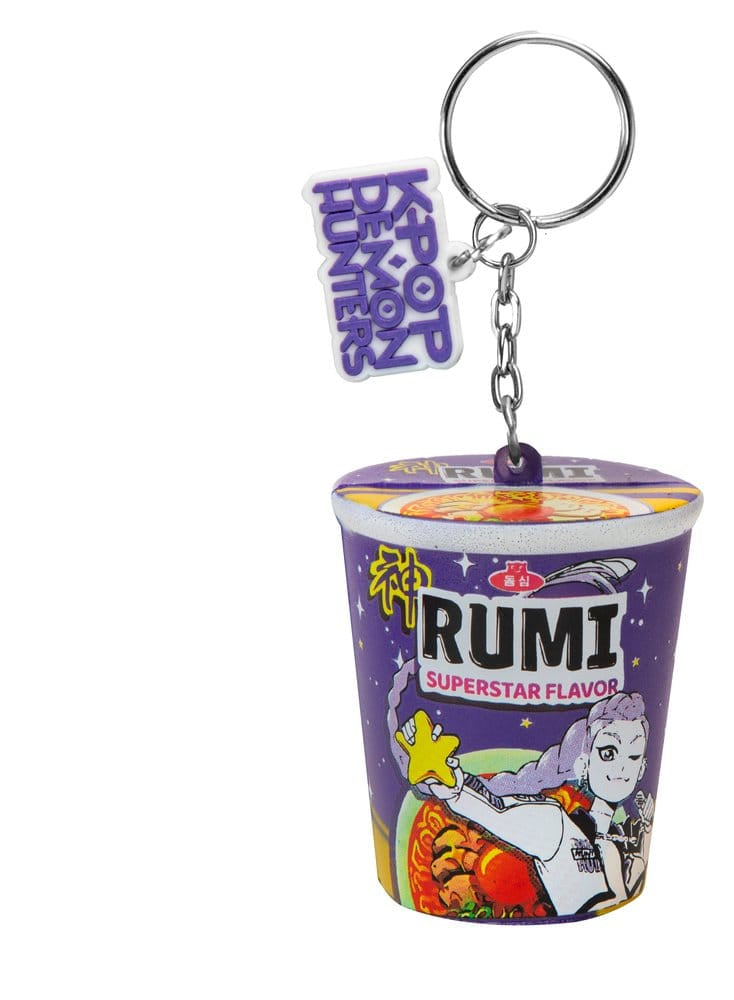Portachiavi Squishy Rumi Superstar Flavor Noodles K-Pop Demon Hunters