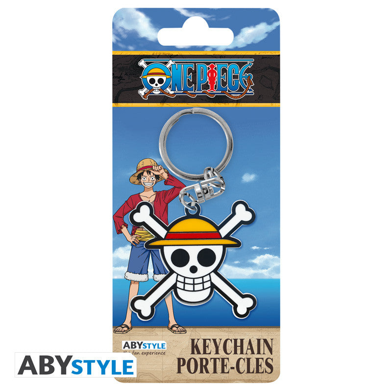 Portachiavi in metallo One Piece Logo