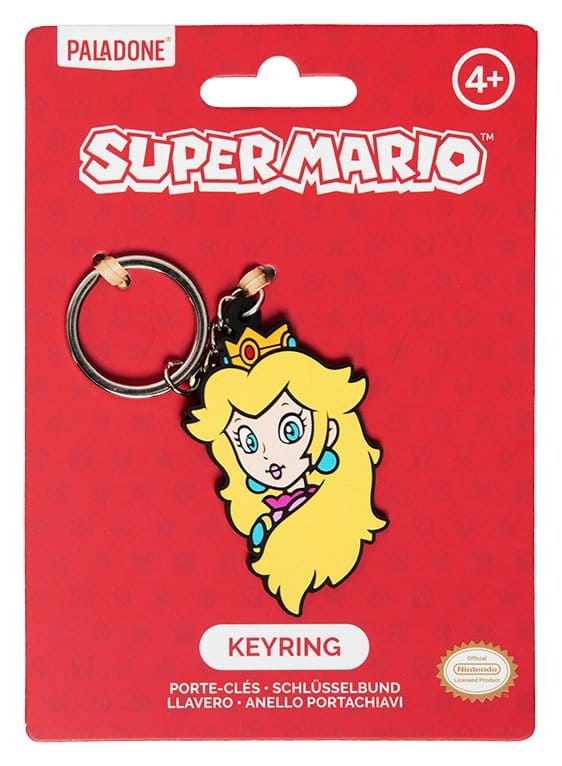 Portachiavi in PVC Peach Super Mario 6 cm