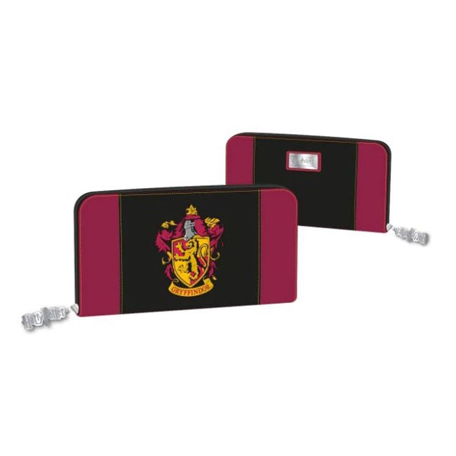 Portafoglio nero e bordeaux grifondoro harry potter