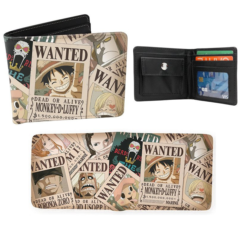 Portafoglio One Piece Wanted
