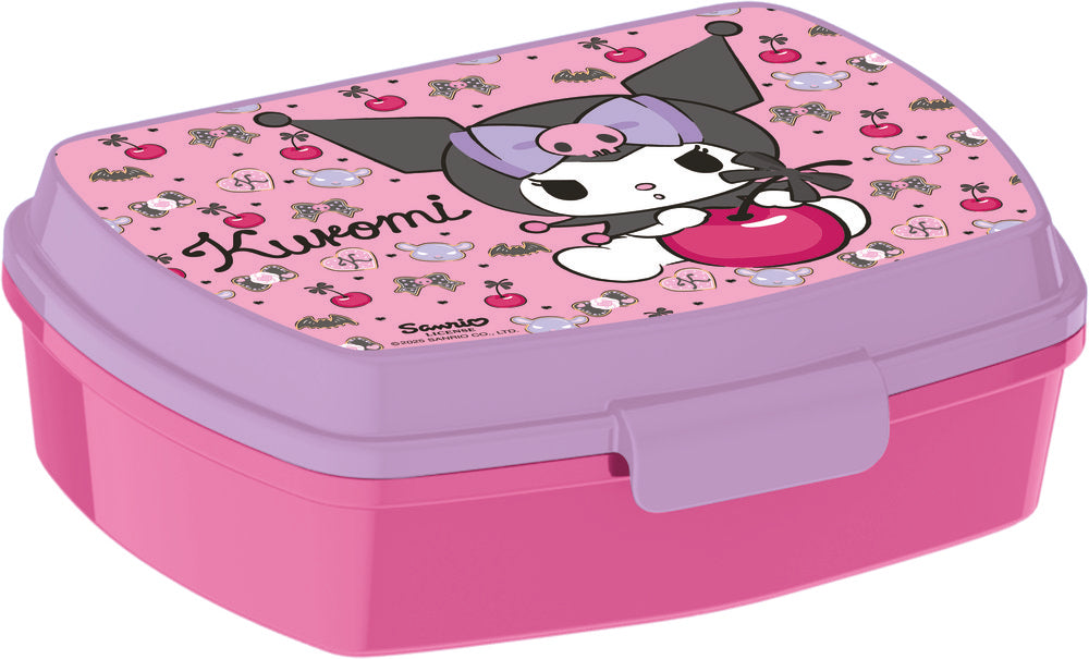 Portapranzo in PVC Kuromi Hello Kitty