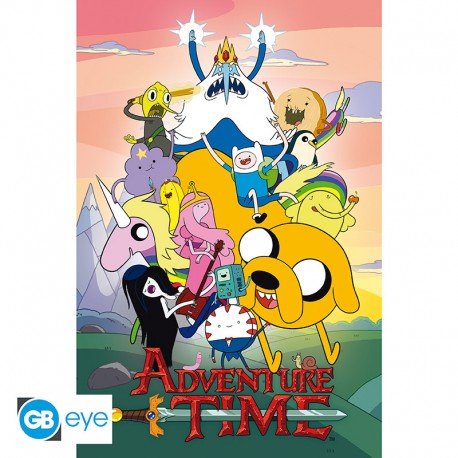 Poster Adventure Time 91x61 cm