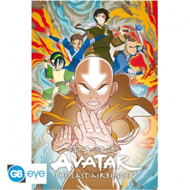 Poster Avatar The Last Airbender 91x61cm