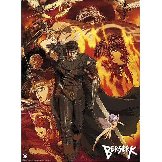 Poster Berserk Gruppo 91x61 Cm