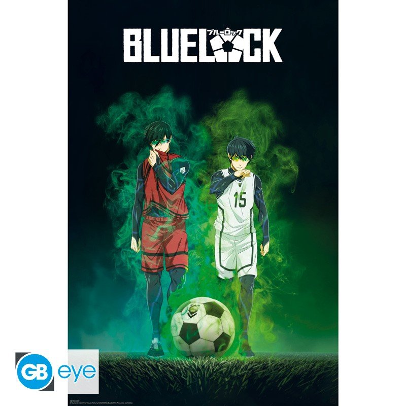 Poster Blue Lock Isagi vs Rin 91x61cm
