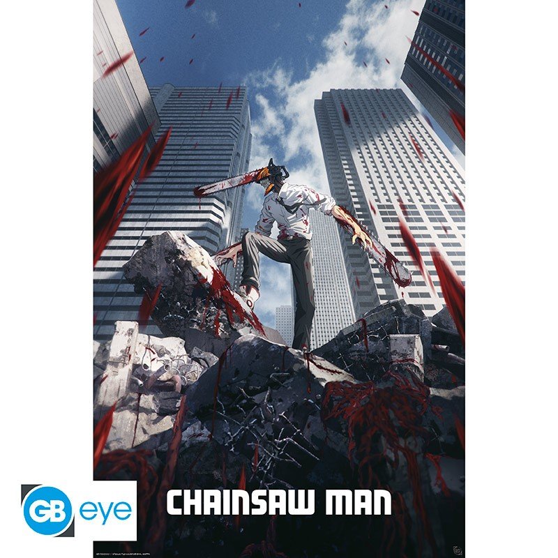 Poster Chainsaw Man Key visual 91x61 cm