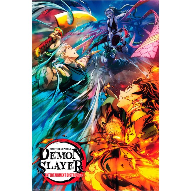 Poster Demon Slayer Entertainment District Arc 91x61 cm