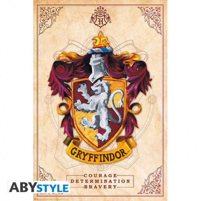 Poster Harry Potter Casata Grifondoro 91x61cm