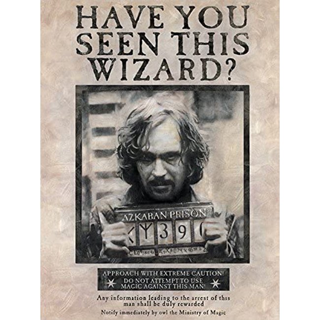 Poster Harry Potter Sirius Black Azkaban 91x61cm
