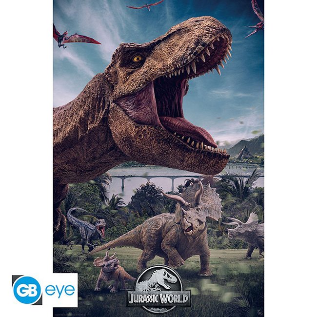 Poster Jurassic World 91x61cm