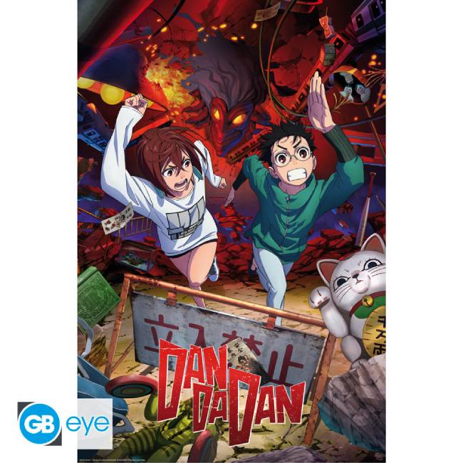 Poster Key art Momo &amp; Okarun DAN DA DAN 91x61cm