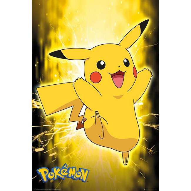 Poster Pokemon Pikachu 91x61 Cm