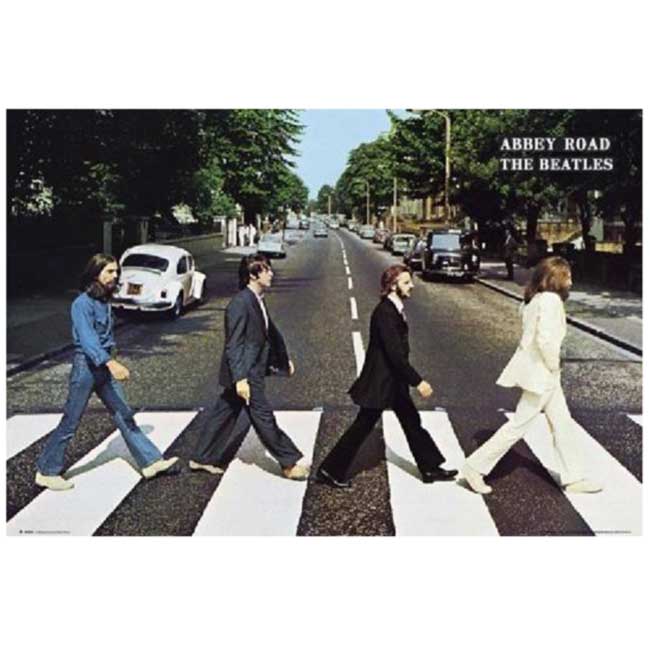 Poster The Beatles Abbey Road 91x61cm