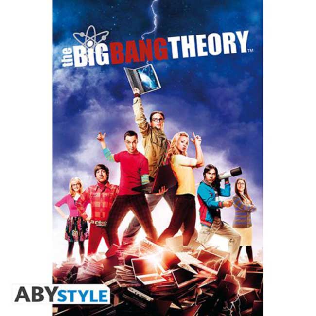 Poster The Big Bang Theory Protagonisti 91x61cm