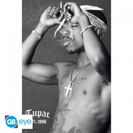 Poster Tupac Shakur Smoke 91x61cm