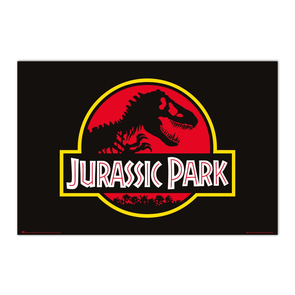 Poster Jurassic Park Logo  61 x 91,5 cm