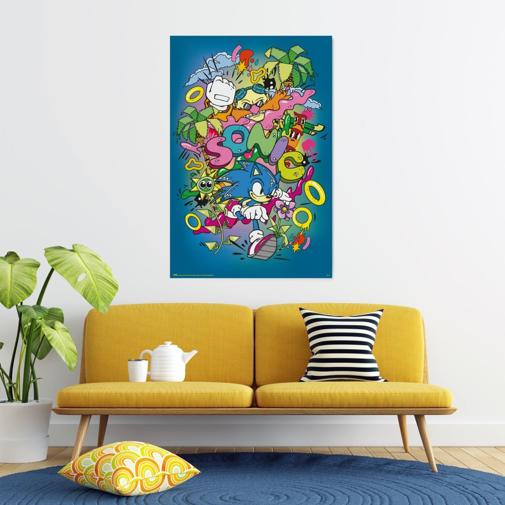 Poster Sonic Pop 91,5x61 cm