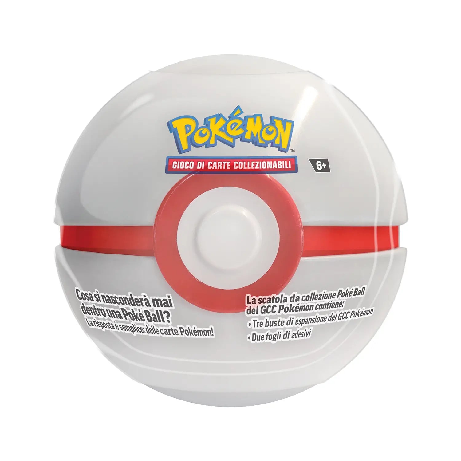 Tin Poke Ball con Bustine Pokemon ITA