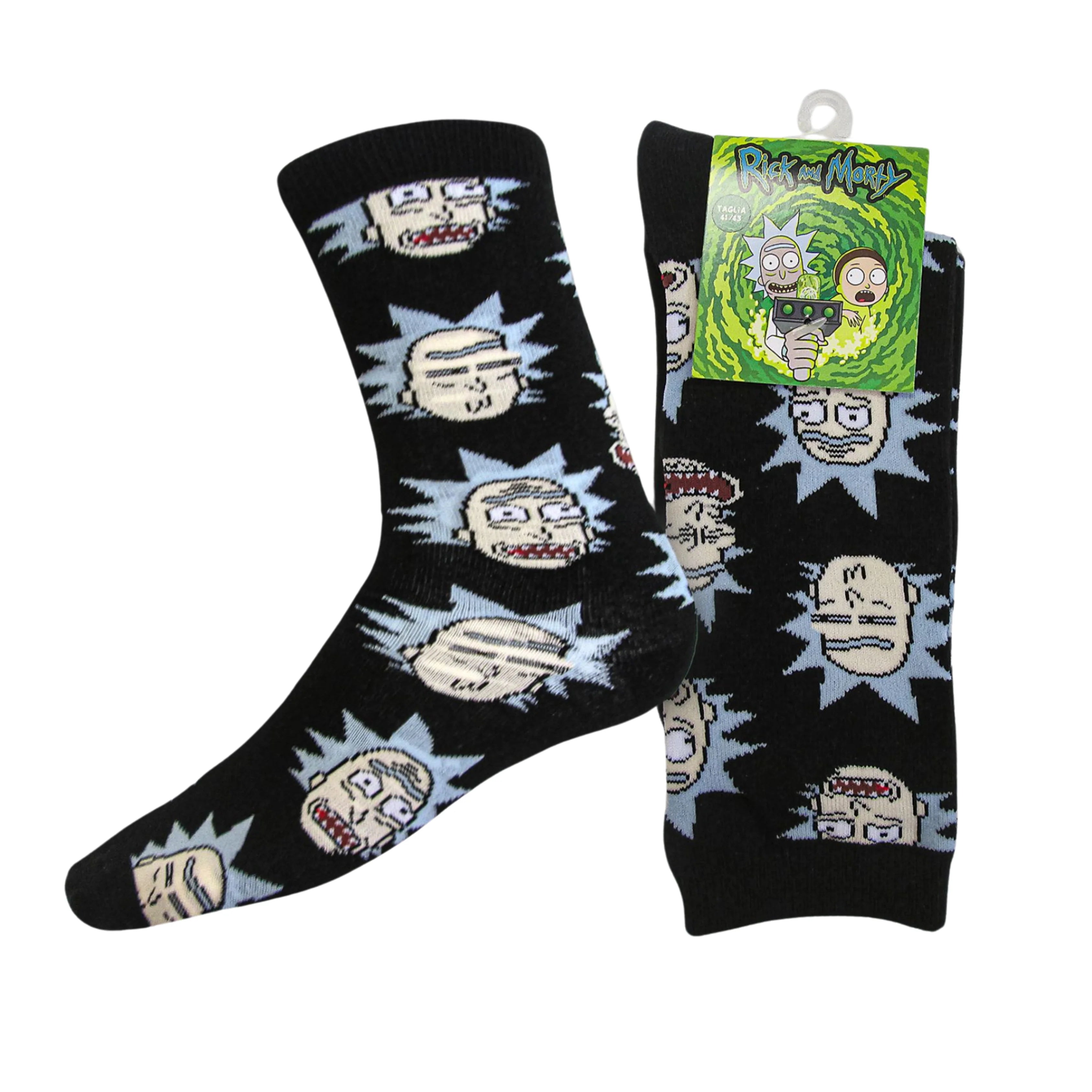 Calze Rick e Morty faccia Rick