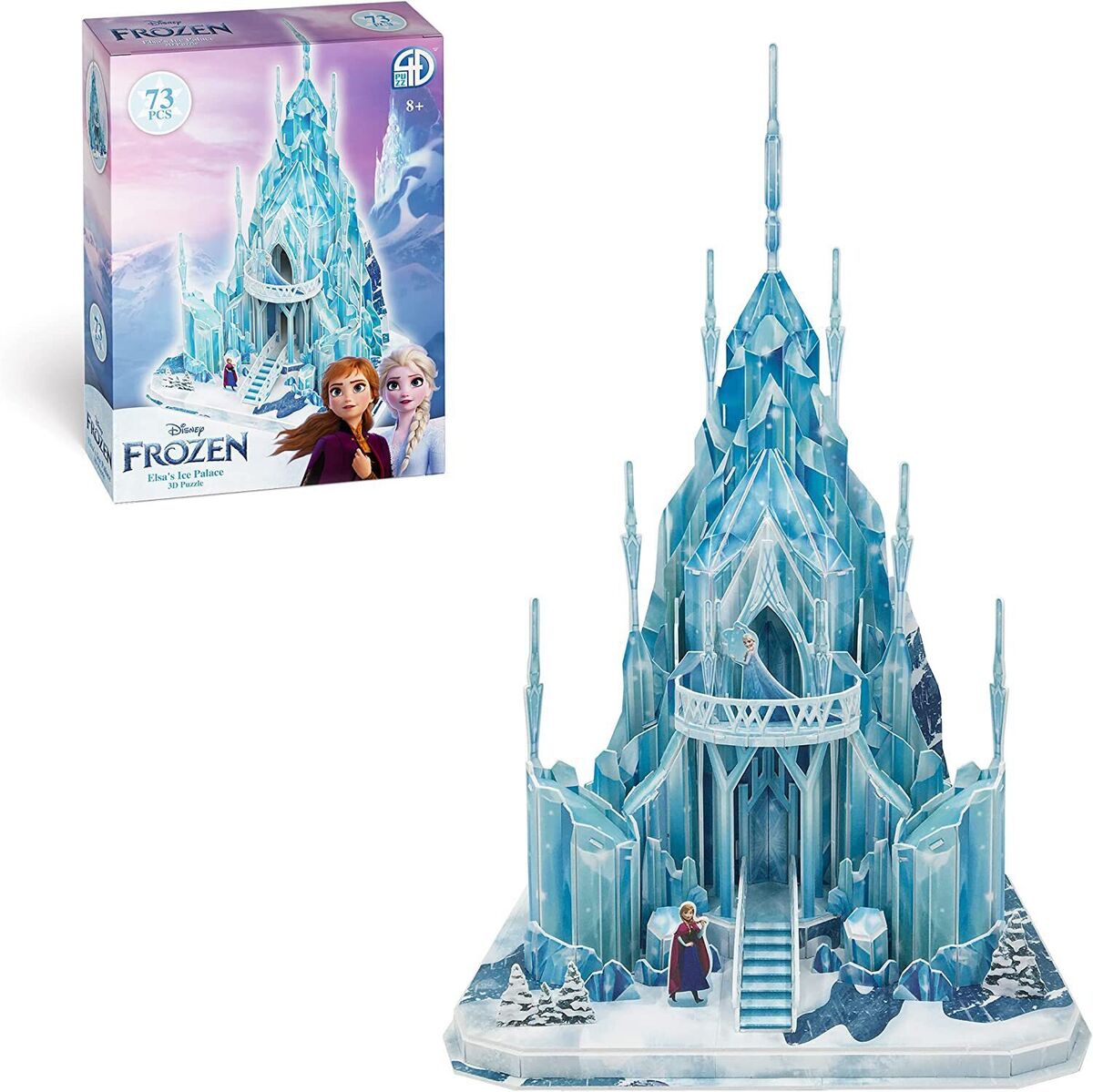 Puzzle 3D Castello di Elsa Frozen Disney