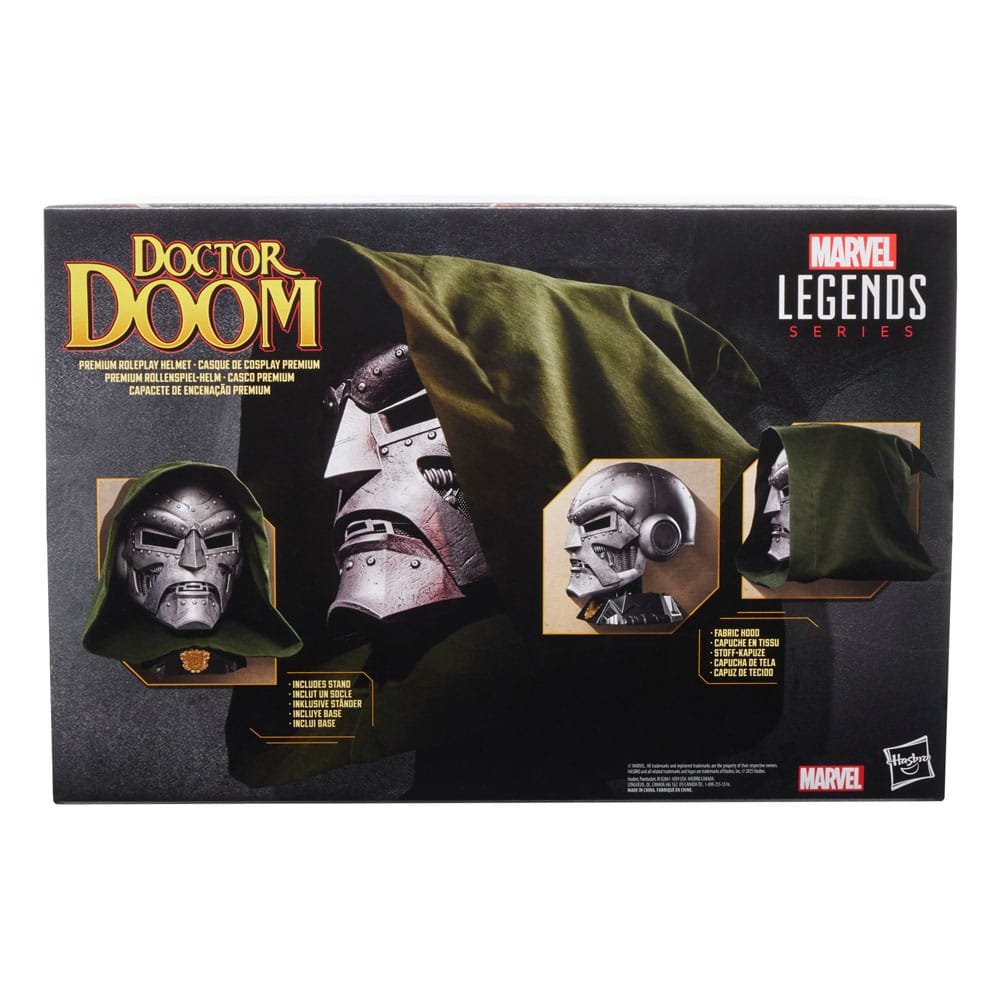 Replica Casco Dottor Doom Premium Marvel Legends Roleplay