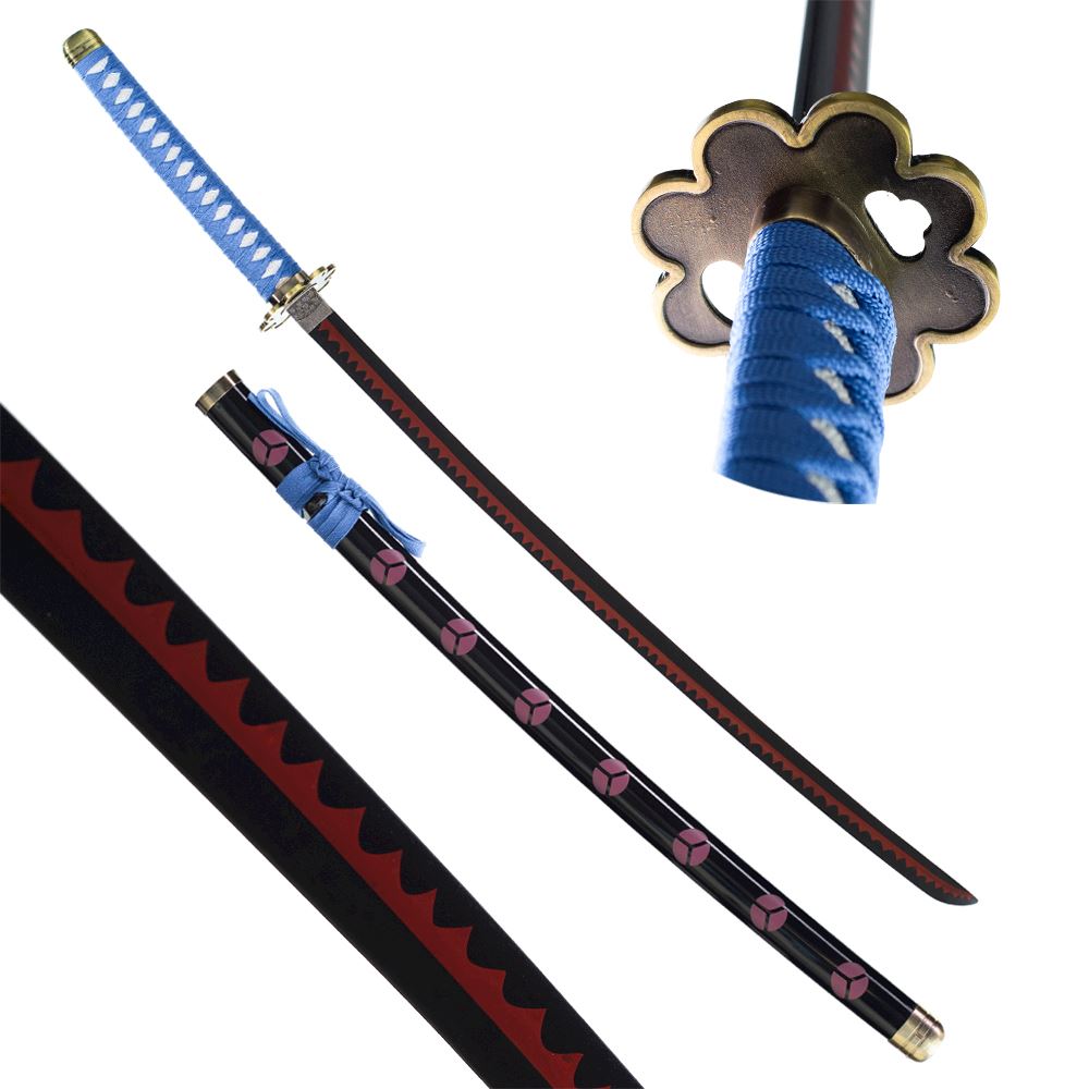 Replica Katana Manico Blu Roronoa Zoro One Piece