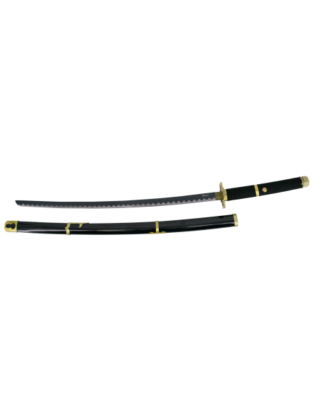 Replica Katana Zoro nera Yubashiri