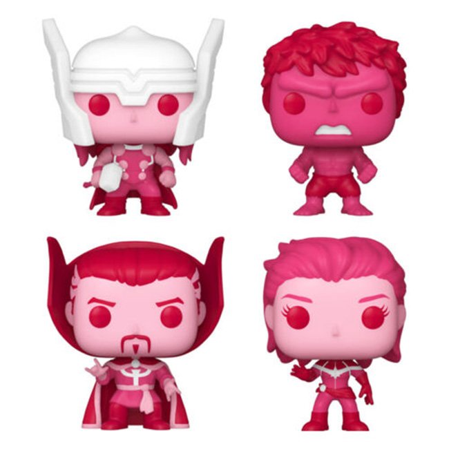 San Valentino Funko Pocket Pop Marvel Classic Personaggi Box