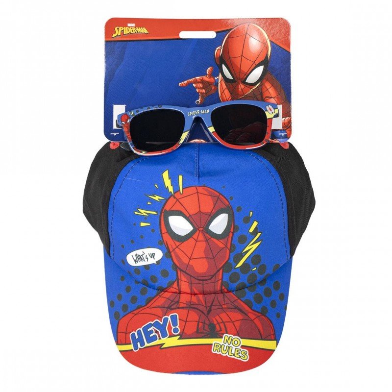 Set Cappello e Occhiali da Sole Bambini Spider Man Marvel