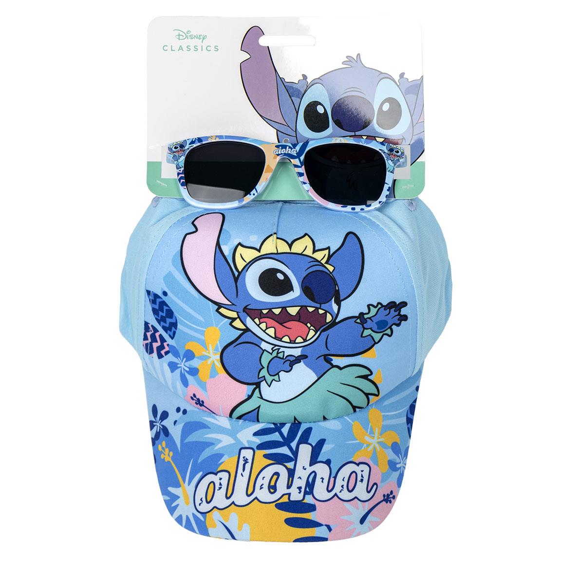 Set Cappello e Occhiali da Sole Bambini Stitch Disney