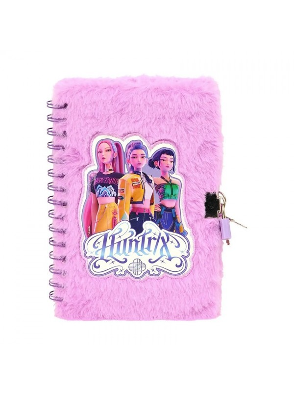 Diario segreto con penna multicolore Kpop Demon Hunters