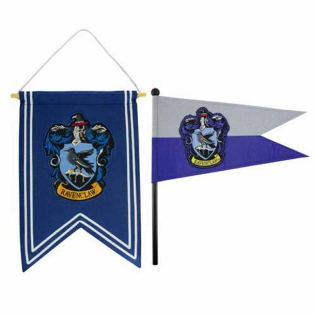 Set Gagliardetto e Bandierina Corvonero Harry Potter