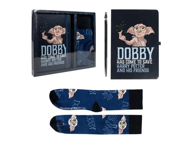 Set Notebook e Calzini Dobby Harry Potter