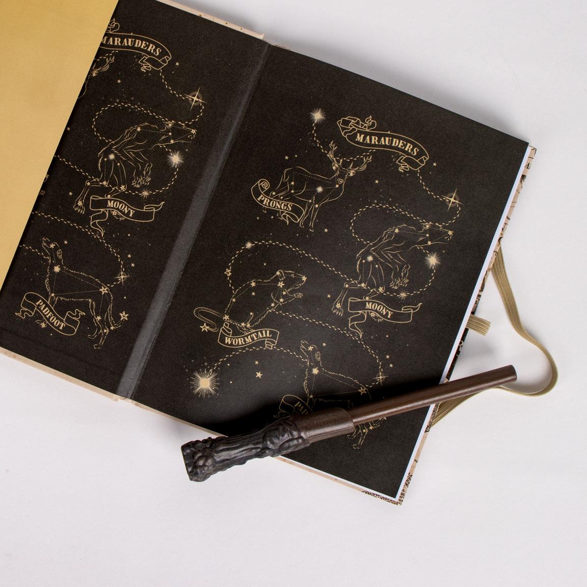 Set di Cancelleria con luci Harry Potter Mappa del Malandrino