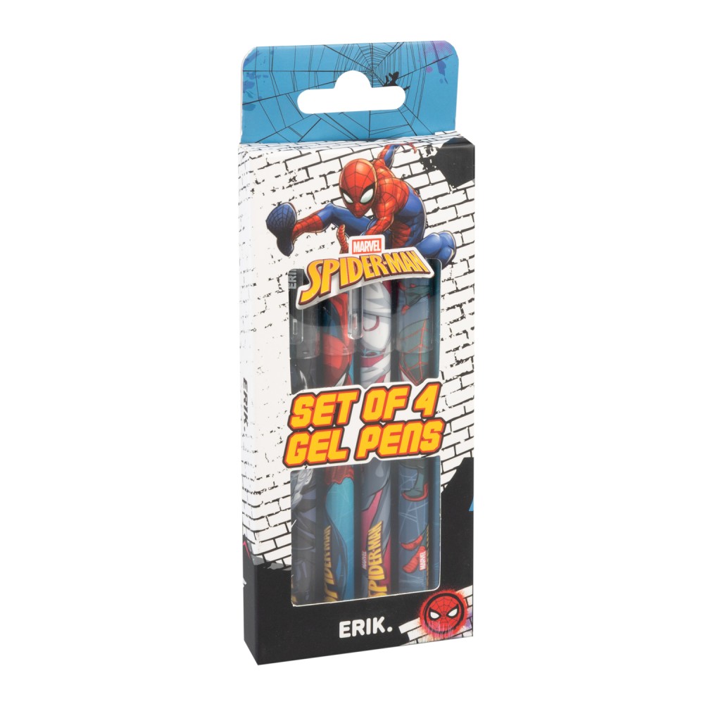 Set Penne Cancellabili Spider Man Marvel