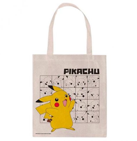 Shopper in cotone Pikachu Pokemon