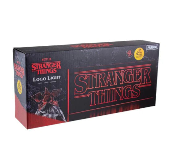 Stranger Things Lampada Logo