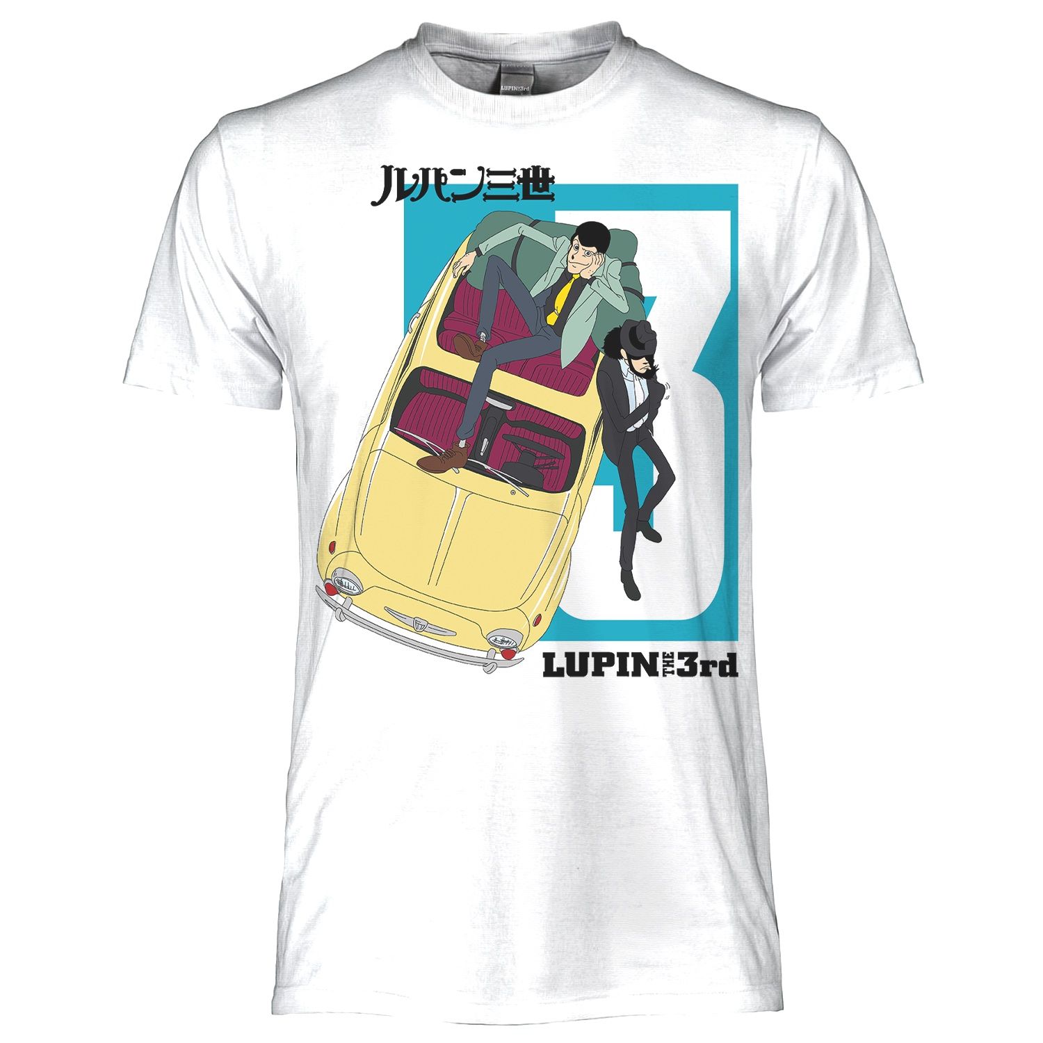 T-Shirt Lupin The 3rd Bianca
